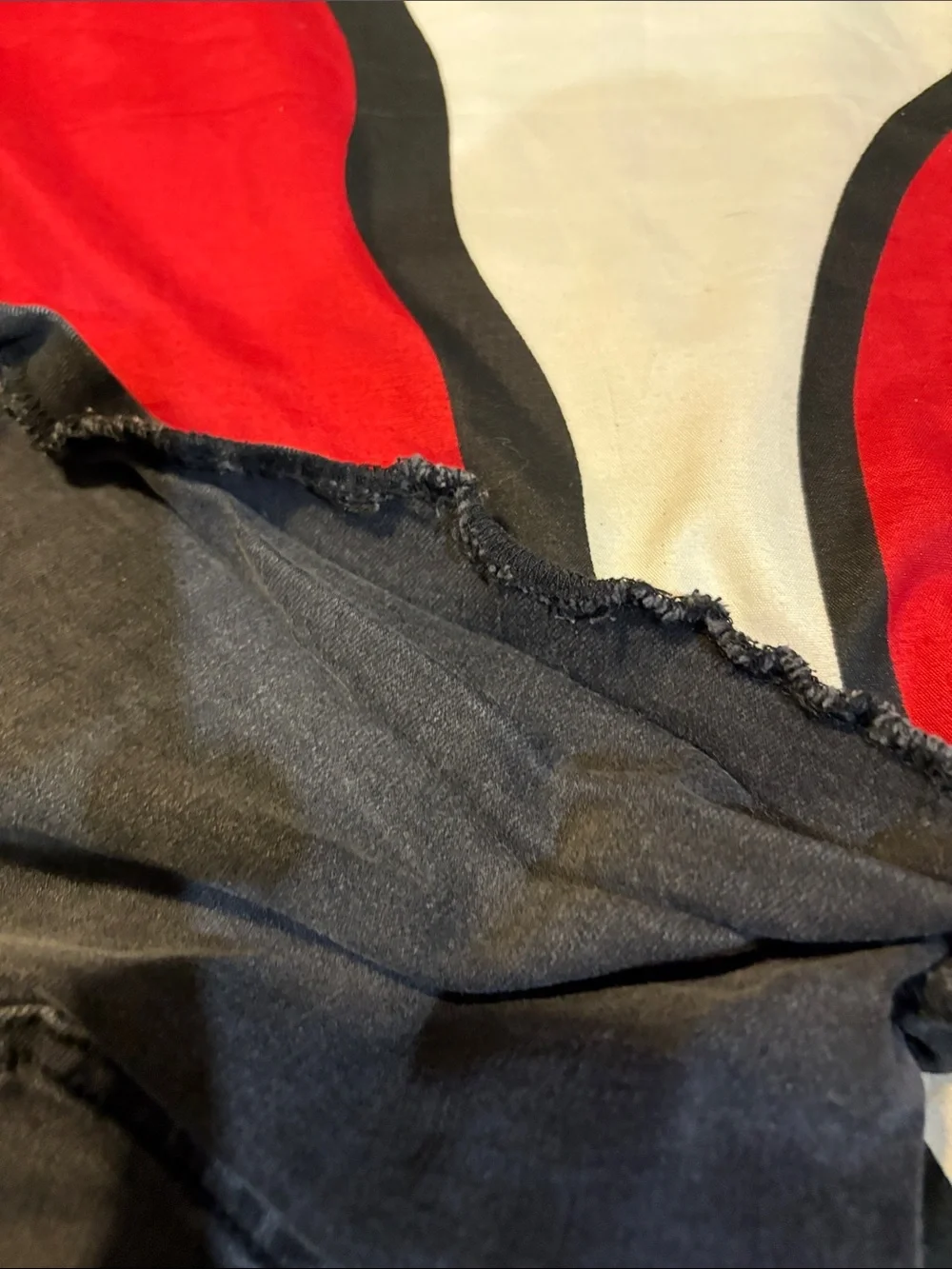 Women’s large Black Pull-On jeans shorts and large Avia black shorts